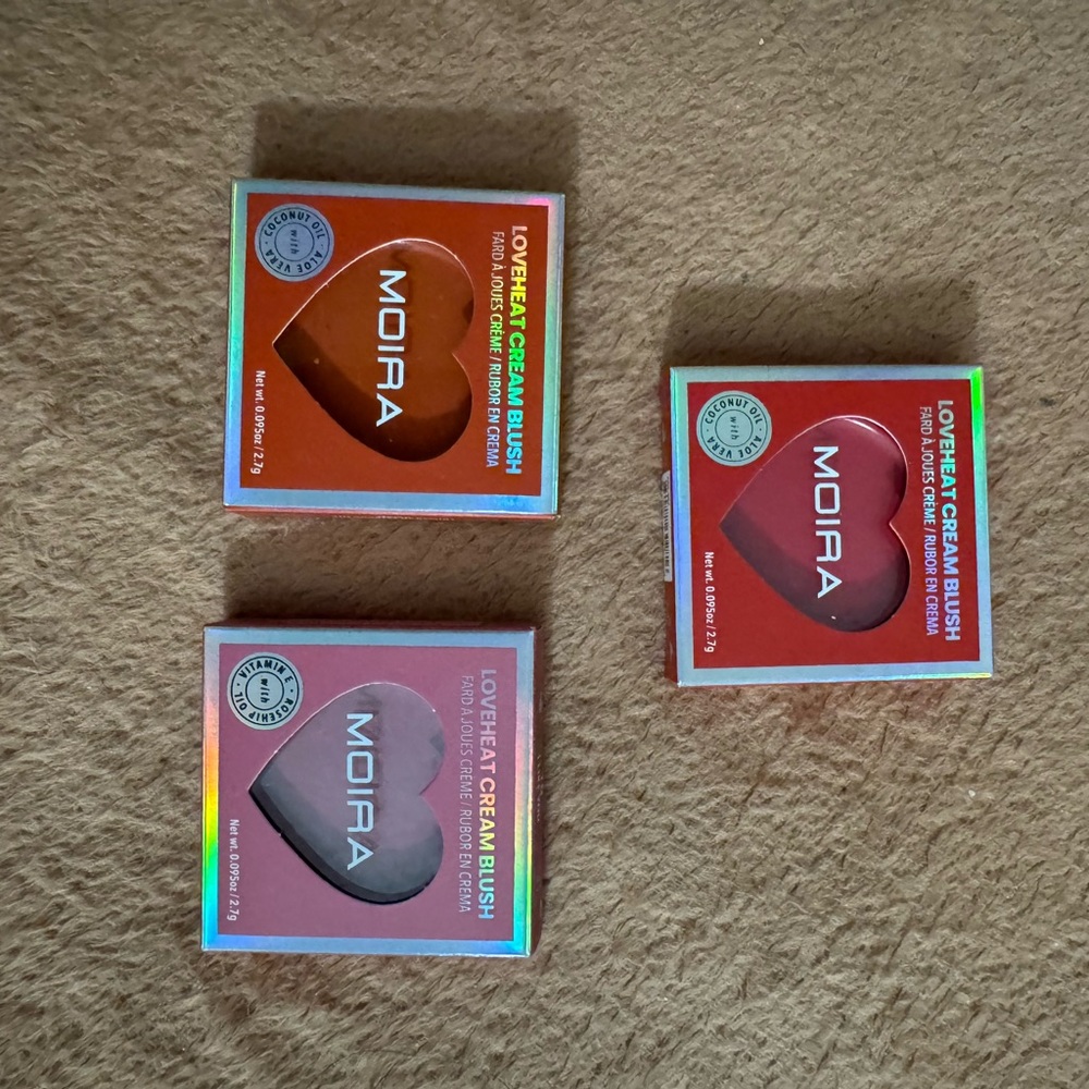 Moira Loveheat Cream Blush Set